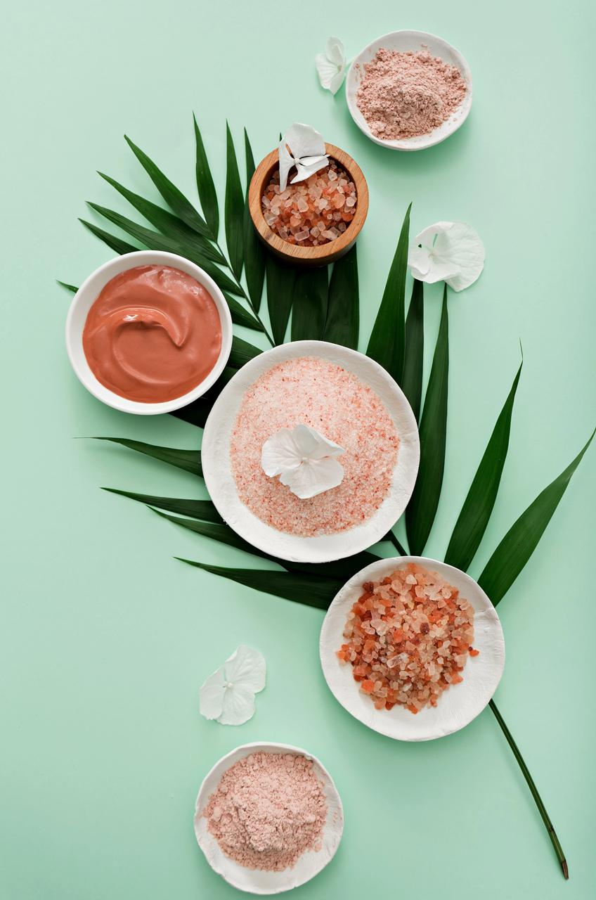 Soft spa setting with calm skincare atmosphere